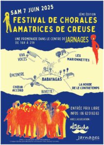 3ème festival des chorales amatrices de la Creuse